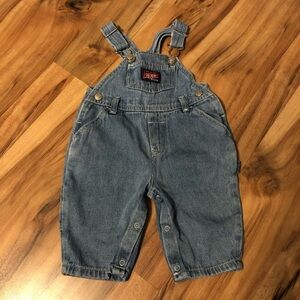 Vintage Old Navy Baby Denim Overalls Cotton SEE SIZE